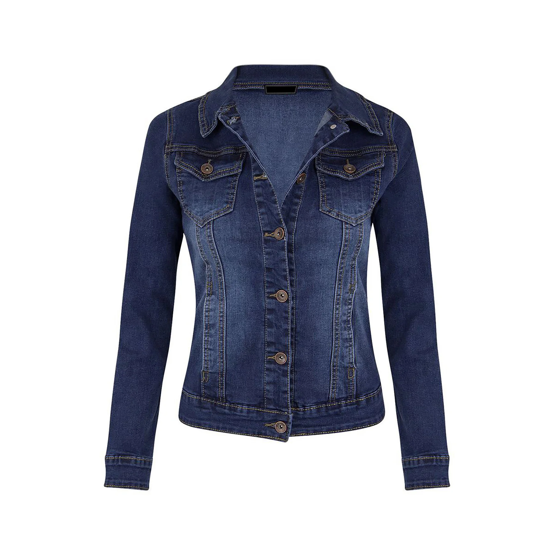 1 Women Denim Jacket - Image 1