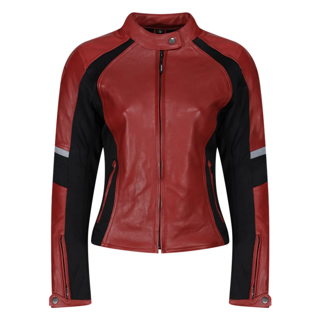 1 Motorbike Leather Jacket Women - Image 1