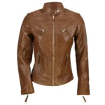 Fashion Leather Jacket Women