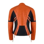Motorbike Leather Jacket Women - Image 2